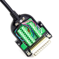 Connecteur mâle/femelle sans soudure D-SUB DB25, prix d'usine, adaptateur de carte de dérivation pour Module de Signal Terminal