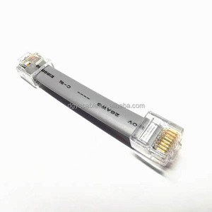 Câble téléphonique réseau plat 8P8C à 8 cœurs RJ45 cavalier réseau plat 8P8C - Product Image 6