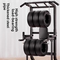 Barras Paralelas de Acero para Interiores, de Pared o de Pie, Equipo de Gimnasio Integrado para Entrenamiento en Casa, Venta al Por Mayor