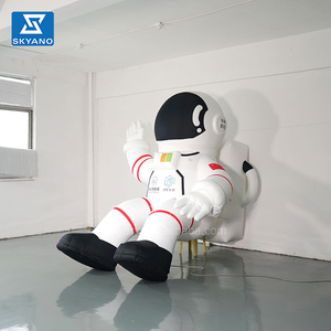 Exhibición de tema espacial Publicidad Inflables Astronautas Escultura Modelo de astronauta para la administración aeronáutica y espacial - Product Image 3