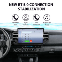 Écran ZWNAV 14,6 pouces pour Toyota Tacoma 2016-2023, Carplay Android 13, autoradio stéréo GPS DSP, nouvelle mise à niveau 360 4G OEM