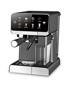 Machine à café espresso italienne Machine à café électrique noire en acier inoxydable Nuova Simonelli Nova Machine à cappuccino à 3 grains 220 - Product Image 2