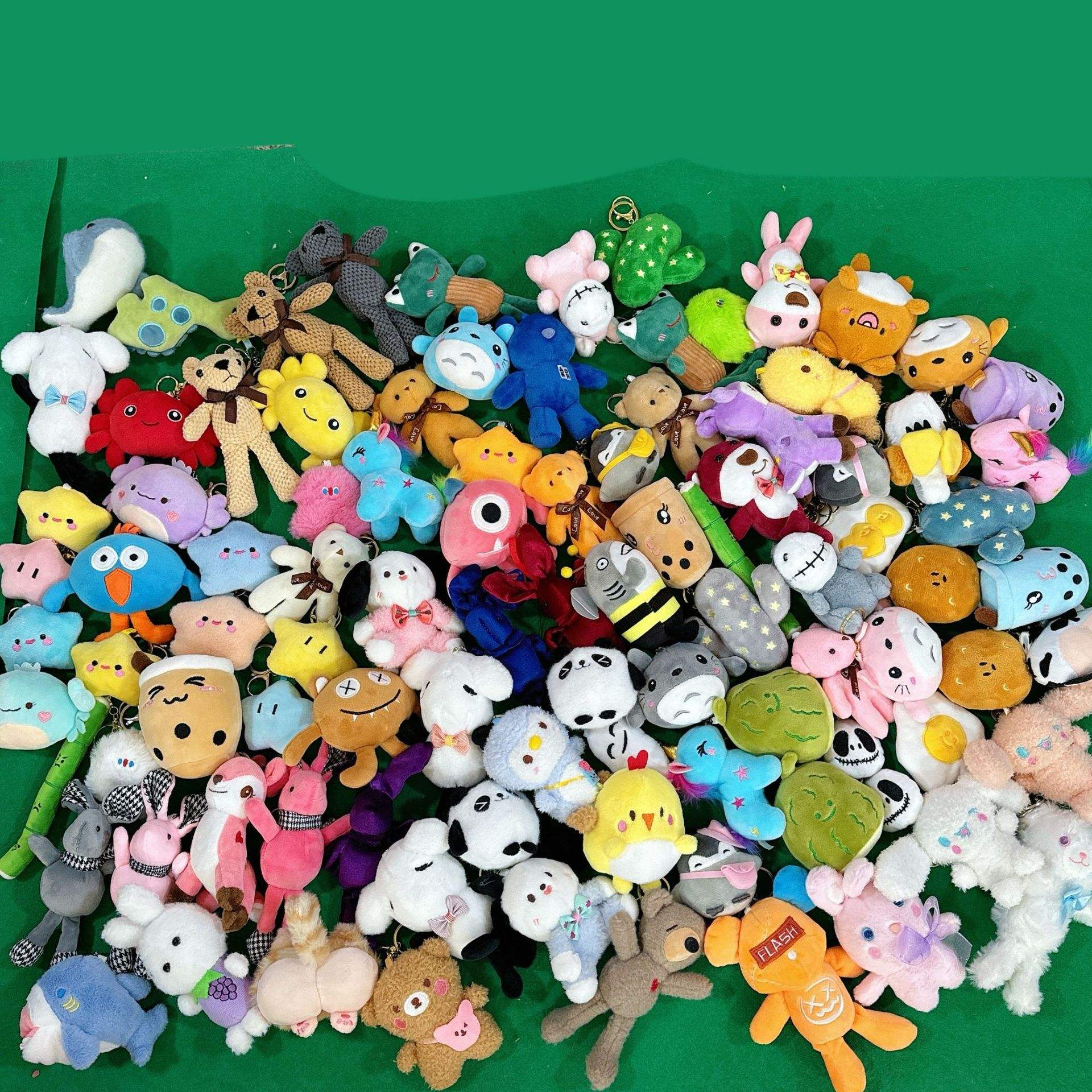 random plush height 5-15cm