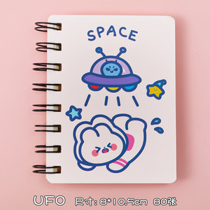 A7 Astronaut Coil <strong>Notebook</strong> Student Portable Pocket <strong>Notebook</strong> Notepad <strong>Notebook</strong> - Product Image 6