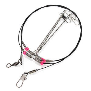 93cm/0.6mm 두꺼운 스테인레스 스틸 감기 방지 낚시 균형 - Product Image 1