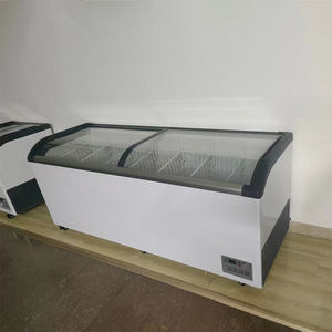 commercial de réfrigérateur de grande capacité de congélateur profond horizontal de coffre réfrigérateur d'aliments surgelés - Product Image 2