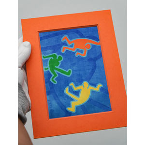 Affiche giclée sans acide imprimée à l'encre Peinture décorative encadrée Cadre <span class=keywords><strong>photo</strong></span> en carton sans acide Illustration Art Celebrity Book - Product Image 3