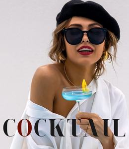 Copas de Martini Redondas, Copas de Cóctel, Copas de Vino, Cristalería de Bar, Copas de Cóctel Personalizadas, Únicas, Vintage, de Lujo - Product Image 3