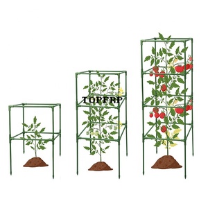 <b>Garden</b> Plant Support Frame Square Tomato Cages - Product Image 4