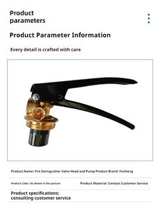 วาล์ว M30 5กก. เครื่องดับเพลิง ABC แบบพกพาทนทานต่อการกัดกร่อนการทำงานที่ราบรื่น - Product Image 5