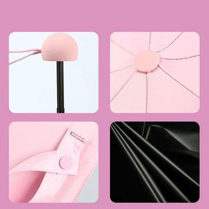 Lightweight Portable Paraguas Mini Folding Compact Travel <b>Small</b> Sun and Rain Custom Logo Pocket Umbrella With <b>Case</b> - Product Image 4