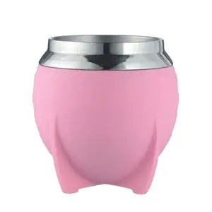 270ml Creative Stainless Steel Polyurethane Outer New Design Heat Insulation Fashionable Yerba Mate Cup