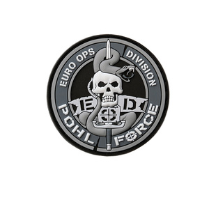 Parche personalizado de Velcro, diseño personalizado, forma de escudo redondo, Parche de PVC trasero de Velcro para sombrero, parche con logotipo de PVC de nuevo diseño 2025 - Product Image 6