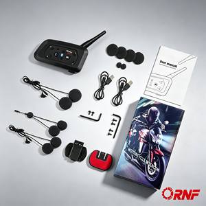 Casco de Motocicleta Completo con Intercomunicador V6 Plus, Impermeable, con Reducción de Ruido, para 2 Motociclistas, Comunicación Full-Duplex de 800m - Product Image 6