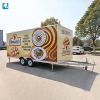 Camion de restauration multifonctionnel, cuisine complète pour événements en plein air, usage commercial, haute performance, logistique professionnelle