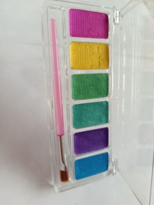 Offre spéciale bon marché outil de <span class=keywords><strong>peinture</strong></span> de palette de 6 couleurs kit de fournitures de <span class=keywords><strong>peinture</strong></span> de corps de visage en gros - Product Image 4