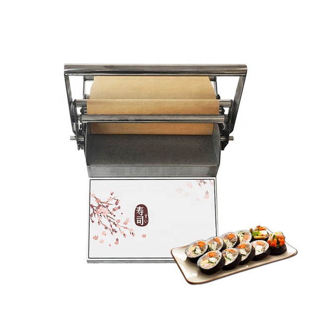 Kitchen Use Commercial Stainless Steel Sushi Maker, Japanese Rice Sushi Roll Making Machine