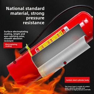 <span class=keywords><strong>Extincteur</strong></span> 4 kg à poudre sèche, type portable <span class=keywords><strong>pour</strong></span> magasins, maisons, voitures - Équipement de lutte contre l'incendie certifié 3C - Product Image 5
