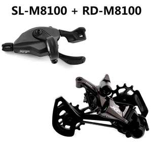 Grupo de Bicicleta de Montaña <span class=keywords><strong>SHIMANO</strong></span> DEORE XT <span class=keywords><strong>SLX</strong></span> M6100 M7100 M8100 de 12 Velocidades, Palanca de Cambios de 12 Velocidades y <span class=keywords><strong>Desviador</strong></span> Trasero de 12 Velocidades para Bicicleta de Montaña - Product Image 5