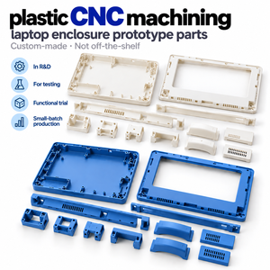 Pièces de boîtier en plastique OEM usinées CNC sur mesure de haute qualité (PA, PC, ABS, PEEK, PP, PTFE) – Services d'usinage CNC du nylon - Product Image 1