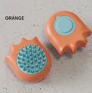 Silicone <b>Pet</b> <b>Bath</b> Massage Comb Dog Cat <b>Bath</b> Brush Gentle Grooming <b>Cleaning</b> Brush for <b>Bath</b> Use - Product Image 2