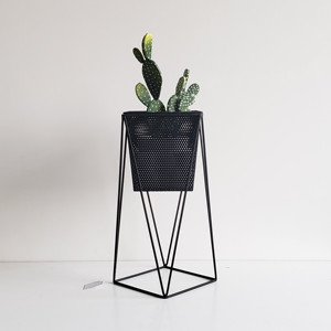 De Metal de contrato de tacón alto grande al aire libre <span class=keywords><strong>maceta</strong></span> para balcón o <span class=keywords><strong>en</strong></span> el jardín. - Product Image 6