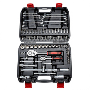 Caja de Herramientas Mecánica de 78 Piezas, con Llaves de Tubo y Destornilladores, para Reparación de Automóviles, Venta Caliente de Fábrica - Product Image 1