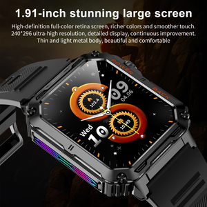 Reloj Inteligente P3 Square con Llamadas Bluetooth, Monitor de Ritmo Cardíaco, Monitor de Sueño, Resistente al Agua para Android iOS - Product Image 5