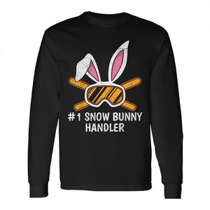 Camiseta de manga larga Snow Bunny Handler para esquí y fiestas - Product Image 2