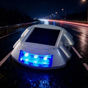 Nhà Máy Bán buôn nhúng IP68 nhôm năng lượng mặt trời đường Stud Mèo Mắt đường phản xạ <span class=keywords><strong>LED</strong></span> đánh dấu Ánh sáng an toàn giao thông thiết bị - Product Image 1