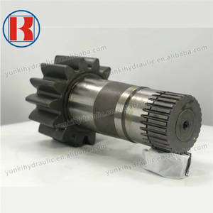 YUNKI Original pour Moteur d'orientation d'excavatrice FLUTEK RG20, Arbre de pignon de boîte de vitesses, Arbre rotatif 14 dents en Fer et Acier - Product Image 6