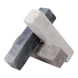 Scultura astratta in pietra, decorazione d'arredo per bagno, ufficio, mensola, soggiorno, statuetta artistica - Product Image 5