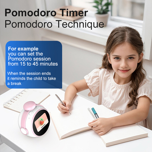 Horloge de table <span class=keywords><strong>numérique</strong></span> intelligente Kid AI Time Manager pour enfants, multifonctionnelle avec commande vocale et alarme, cadeau idéal pour les enfants - Product Image 6