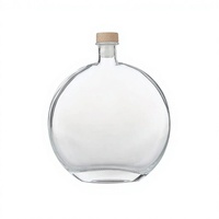 Bouteille à whisky en verre à facettes en forme d'ananas 250 ml, bouteille de vin, bouteille d'aromathérapie, bouteilles pour bar, carafe