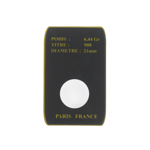 Custom oro sovrano 7.9g confezione argento moneta tonda Blister carte per confezione Suisse Blister pack - Product Image 5