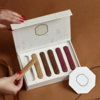 Cajas de Regalo Magnéticas Pequeñas para Chocolates de Boda, Cajas de Papel para Dulces, Cajas de Regalo de Lujo Personalizadas para Chocolates y Galletas con Separadores