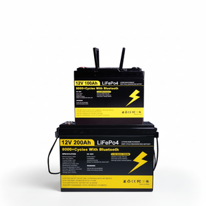 EU Stock Deep Cycle 12v <b>24v</b> 36v 12ah 50ah 100ah 150ah 200ah 300ah 400ah Solar Lifepo4 Lithium Energy Storage <b>Battery</b> Pack System - Product Image 1
