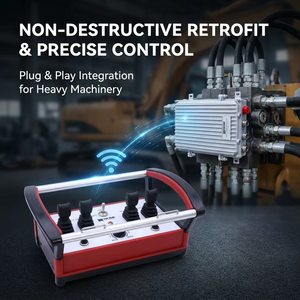 Control Remoto Inalámbrico Proporcional Hidráulico Industrial para Grúas y Excavadoras - Product Image 2