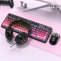 Teclado Inalámbrico OEM ODM S99 Pro con Perilla Multimedia, Retroiluminación RGB Personalizada, 3 Modos, BT24GUSBC, Membrana, para Juegos, Color Crema