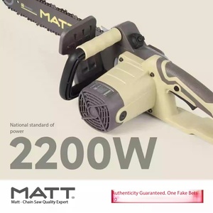 Motosega Elettrica MATT A911 3000W 20 Pollici 220V 10500RPM per Taglio Legna e Giardinaggio - Product Image 2