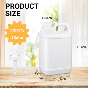 Jerrycan en plastique HDPE de haute qualité avec poignée pour nettoyer le conteneur d'emballage de liquide - Product Image 3
