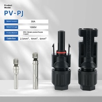 1000V DC Connecteur Solaire Mâle Femelle Prises Étanche pour Onduleur Solaire Batterie Connexion + Mini Wifi Smart Switch