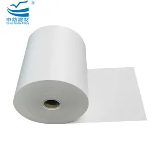 De fibra de vidrio Material medio y filtro Hepa de filtración de grado de fibra de vidrio de papel para sistema de aire acondicionado