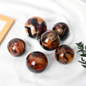 High Quality <b>Crystal</b> sphere sardonyx agate <b>ball</b> for Home Decoration - Product Image 6