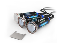 Projecteur de piscine sans niche IP68 1,5 pouce RGB RGBW 12V 6W 12W, lampe LED étanche pour piscine, remplacement Pentair GloBrite, conception à verrouillage automatique