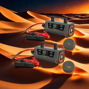 Acil 12V 7200mAh küçük taşınabilir araba atlama marş 3.0L dizel araba için Gasoline benzinli araç aküsü kablosuz telefon şarj aleti