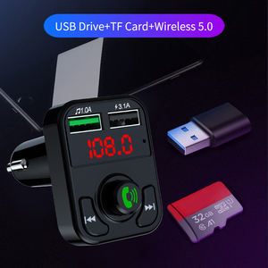 Lecteurs MP3 Voiture <span class=keywords><strong>Moins</strong></span> Chers, Chargeur Voiture BT Sans Fil, Transmetteurs FM Bluetooth Support Carte TF/USB, Lecteurs MP3 Voiture Bluetooth - Product Image 5