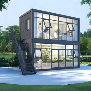 บ้านขนาดเล็กแบบถอดได้บ้านภาชนะสำเร็จรูปเคลื่อนย้ายได้หรูหรา20ฟุต - Product Image 1