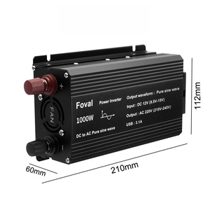 <span class=keywords><strong>Convertisseur</strong></span> de puissance en gros, onde sinusoïdale pure, DC vers AC, carte d'onduleur, <span class=keywords><strong>12V</strong></span> vers <span class=keywords><strong>220V</strong></span>, 1000W, 1500W, 2600W, 24V, 48V, pour système solaire de camping-car, <span class=keywords><strong>bateau</strong></span> - Product Image 1
