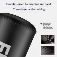 Sac de frappe professionnel en PVC, rempli de chiffons, pour adultes, pour les frappeurs de force |   Équipement d'entraînement MMA et de kickboxing de qualité industrielle